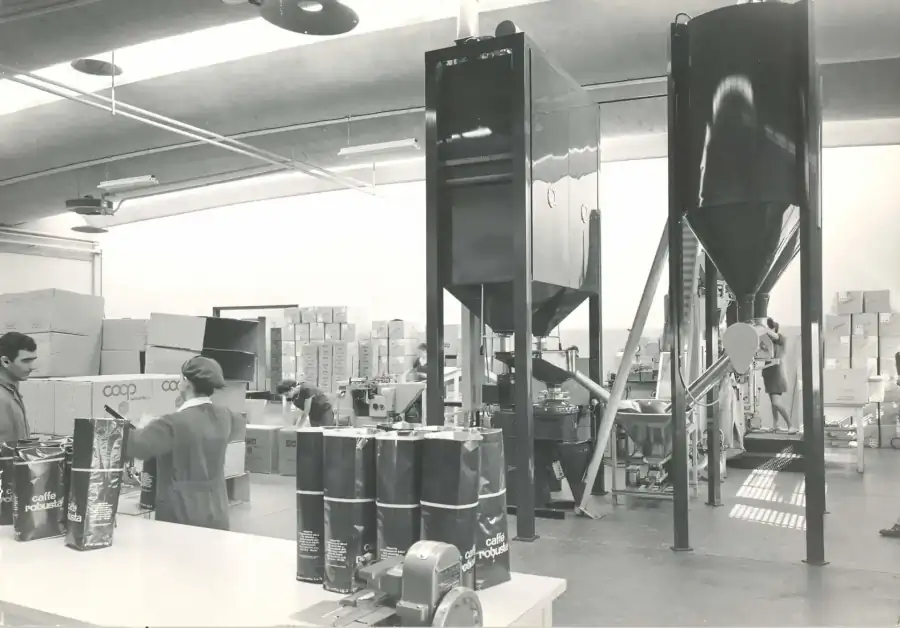 Vecchia foto dello stabilimento