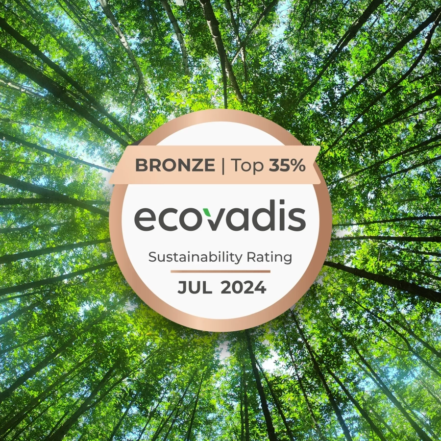 Medaglia di bronzo EcoVadis, Luglio 2024