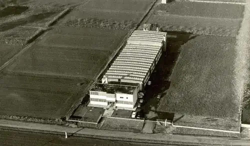 Foto aerea dello stabilimento nel 1961