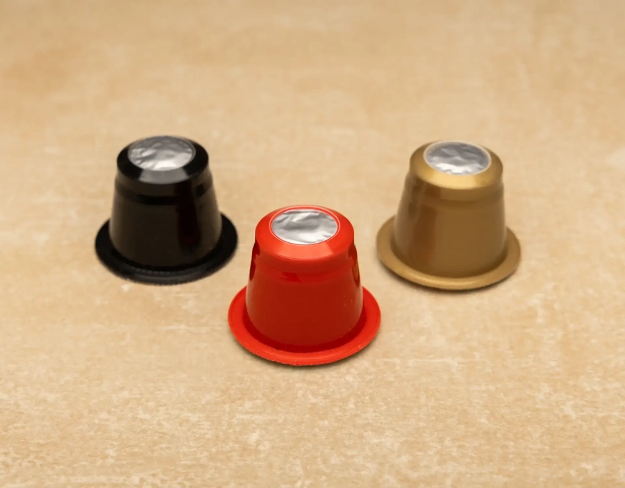 Foto di capsule Nespresso in plastica