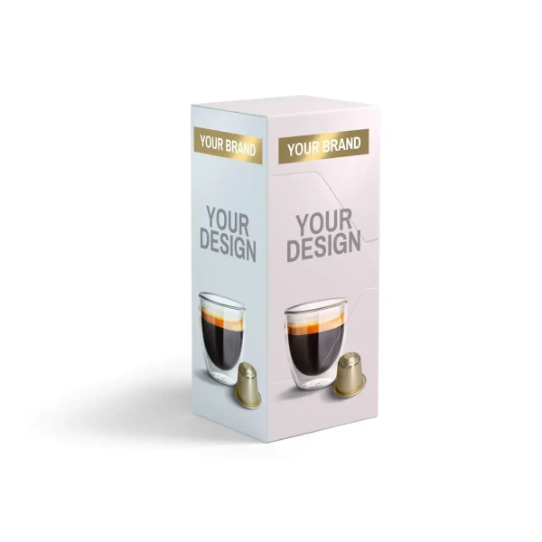 Scatola da 20 capsule personalizzabile
