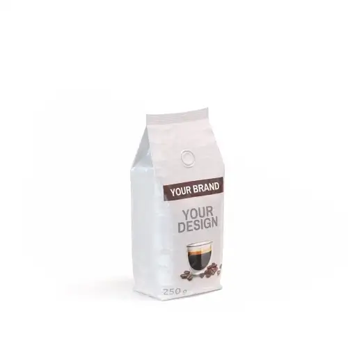 Confezione di caffè in grani da 250g